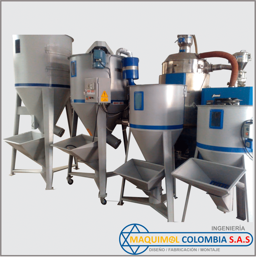 Mezcladores industriales para plástico MAQUIMOL Colombia